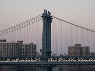 Image showing Williamsburg Bridge