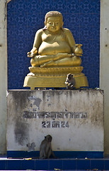 Image showing Wat Khao Takiap