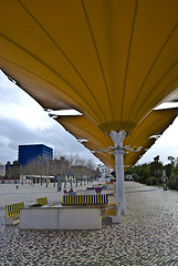 Image showing Yellow roofs