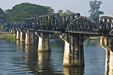 Image showing Bridge over the Kwai