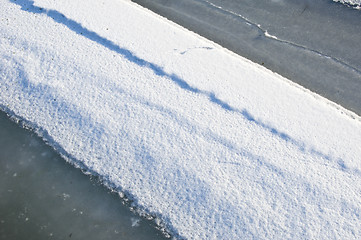 Image showing Cracking ice