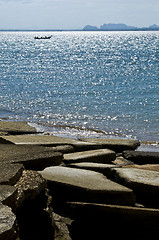 Image showing Susan Hoi Shell Fossil Beach Cemetery