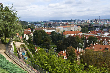 Image showing View over Prague