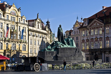 Image showing Old town square