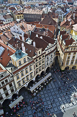 Image showing Old town square