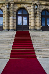 Image showing Red carpet