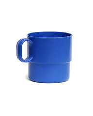 Image showing Blue Plastic Cup