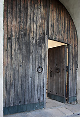 Image showing Old door