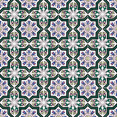 Image showing Seamless tile pattern