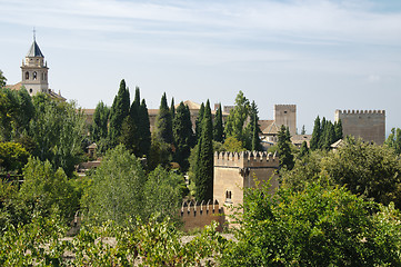 Image showing Alhambra palace