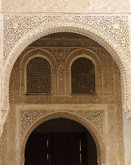Image showing Alhambra - Nasrid Palace (Palacio Nazaries)