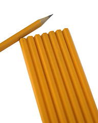 Image showing Group of Pencild