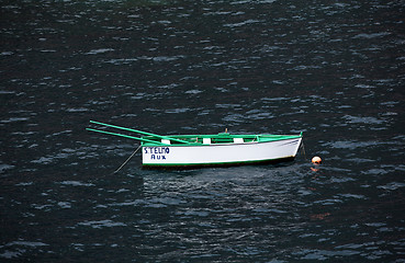 Image showing Boat on lake