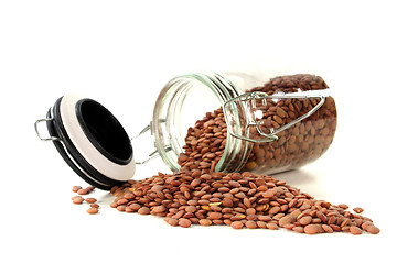 Image showing dried lentils