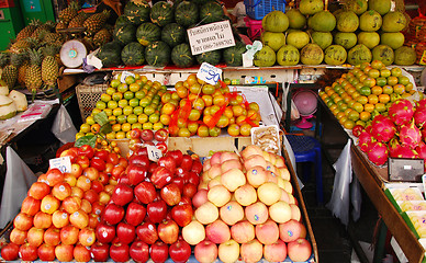 Image showing fruit market