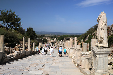 Image showing Curetes Street in Ancient Ephesus