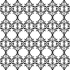 Image showing  Seamless floral pattern