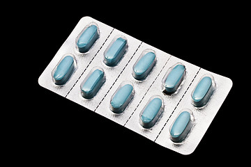 Image showing Pills closeup