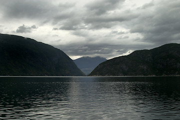 Image showing Western Norway Fjord