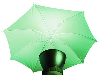 Image showing Lighting umbrella