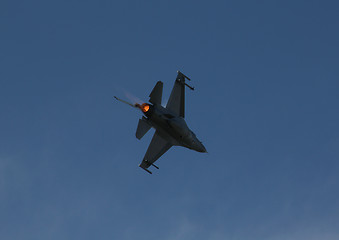 Image showing F 16 in air