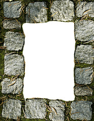 Image showing Cobblestone Border