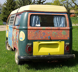 Image showing Hippie Van