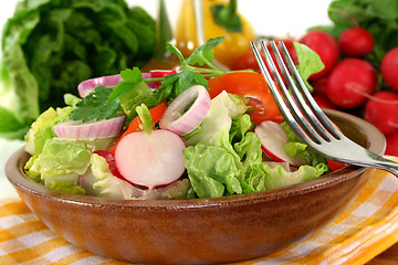 Image showing Mixed salad