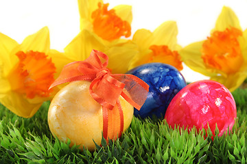 Image showing Easter eggs