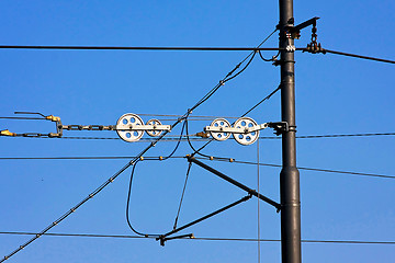 Image showing Tram power grid