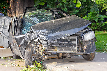 Image showing Head on collision