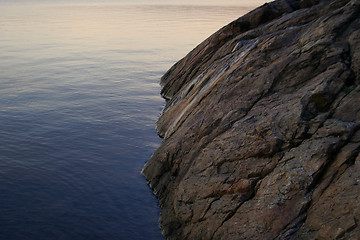 Image showing Rock and Ocean Detail