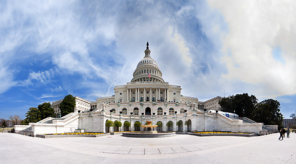 Image showing US Capitol - Government building