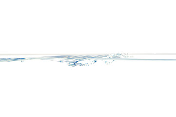 Image showing water surface with air bubbles