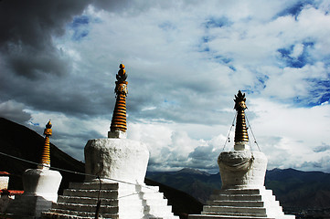 Image showing Tibetan stupa