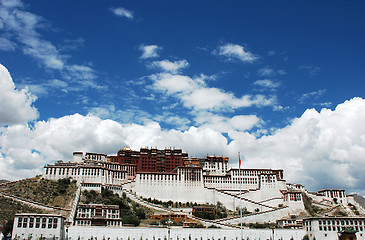 Image showing Potala Palace in Lhasa Tibet