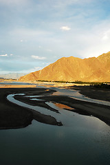 Image showing Landscape of Lhasa Tibet