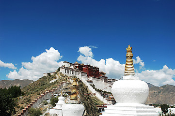 Image showing Potala Palace in Lhasa Tibet