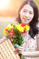 Image showing Beautiful asian woman