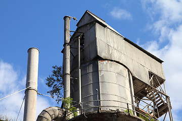 Image showing Abandoned factory