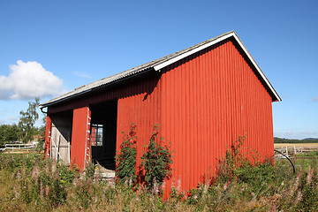 Image showing Red barn