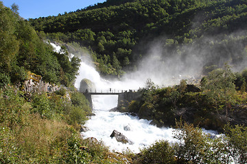 Image showing Waterfall in Norway