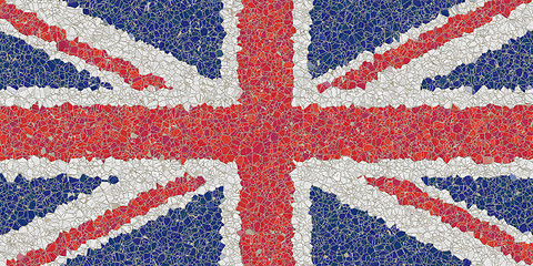 Image showing united kingdom mosaic