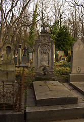 Image showing graves