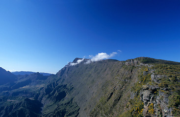 Image showing Mafate cirque from Maido, La Reunion Island