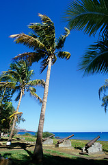 Image showing Waterfront at Saint Paul, La Reunion Island