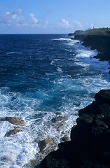 Image showing Wild south coast, La Reunion Island