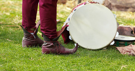 Image showing Medieval shoes