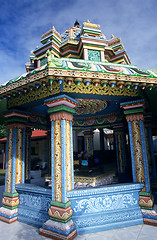 Image showing Kali tamil temple, Saint Andre, La Reunion Island