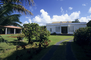 Image showing Typical creole house, Saint Phillipe, La Reunion Island